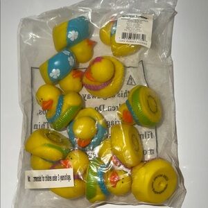 12 rubber ducks luau 🌺